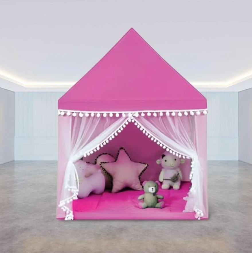 Castle tent house- Free 50 Pcs Boll